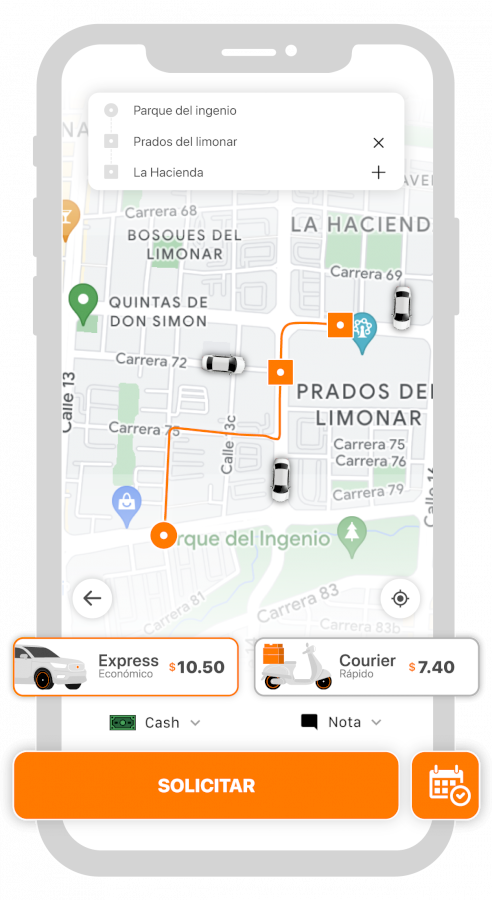 App Pasajero ToolRides