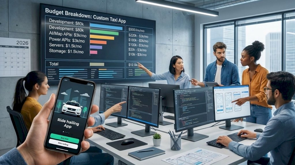 ¿Cuánto cuesta crear un software de taxi personalizado?
