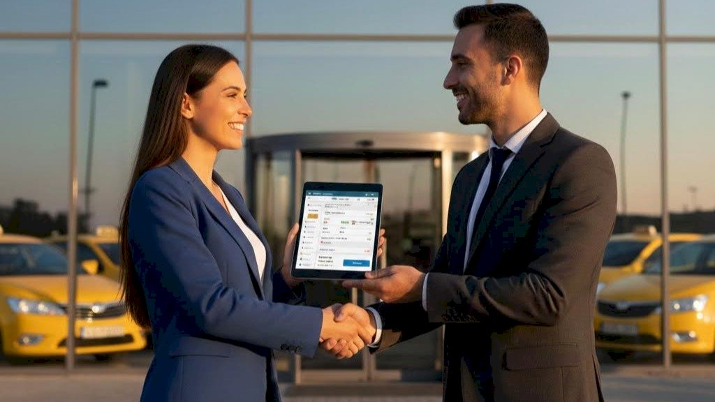 Software de transporte corporativo para contratos empresariales