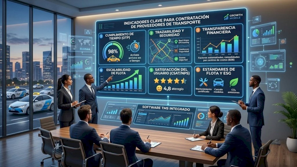 ¿Qué indicadores revisan las empresas antes de contratar un proveedor de transporte?